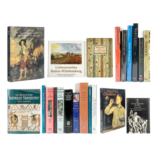 75 - (European Art) Twenty-one works Includes both volumes of R. H. Wilenski, 'Flemish Painters', Faber a... 
