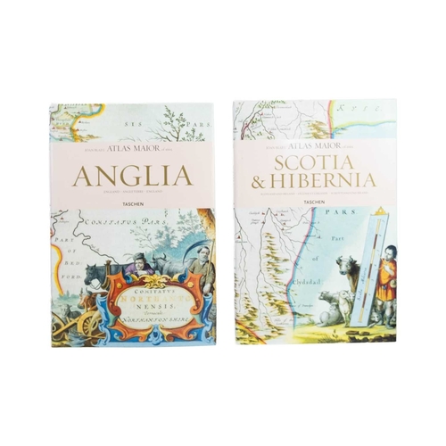 76 - (Atlas) Joan Blaeu Atlas Maior of 1665 Seven volumes comprising 'Italia', 'Hispania Portugallia, Afr... 