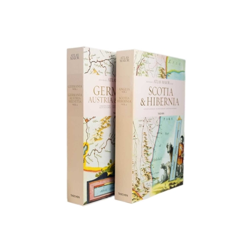 76 - (Atlas) Joan Blaeu Atlas Maior of 1665 Seven volumes comprising 'Italia', 'Hispania Portugallia, Afr... 