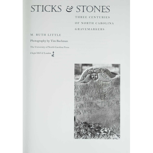 81 - (American Graveyards and Gravestones) Thirteen works Includes publishers quarter cloth, limited edit... 