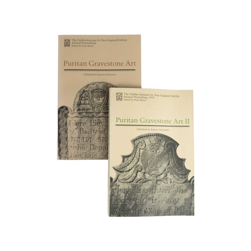 81 - (American Graveyards and Gravestones) Thirteen works Includes publishers quarter cloth, limited edit... 