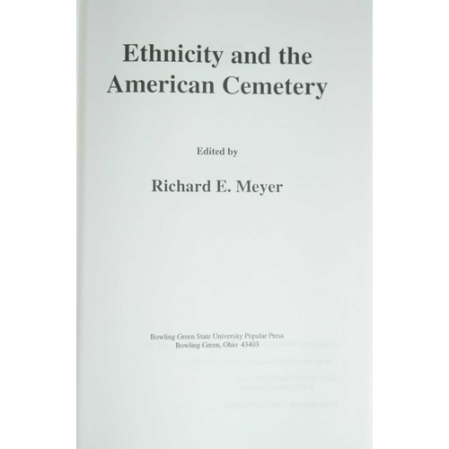 81 - (American Graveyards and Gravestones) Thirteen works Includes publishers quarter cloth, limited edit... 