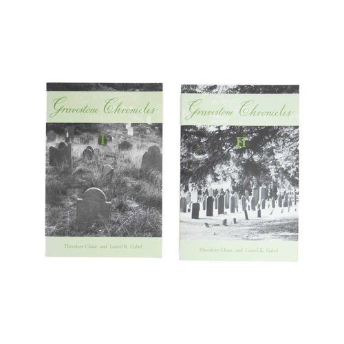 81 - (American Graveyards and Gravestones) Thirteen works Includes publishers quarter cloth, limited edit... 