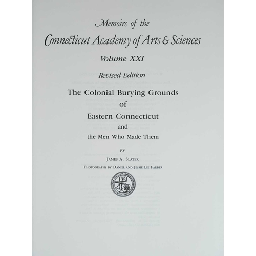 81 - (American Graveyards and Gravestones) Thirteen works Includes publishers quarter cloth, limited edit... 