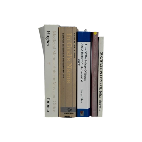 82 - (Gravestones) Twenty works Seven volumes of R. S. J. Clarke, 'Gravestone Inscriptions', Ulster-Scot ... 