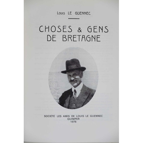 84 - (Brittany) Twelve works Includes Louis Le Guennec, 'Choses & Gens de Bretagne (Things and People of ... 