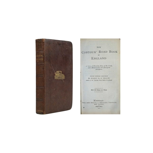 87 - Harry R.G. Inglis Contour England Gilt decorated morocco leather binding, raised bands, gilt edge, p... 