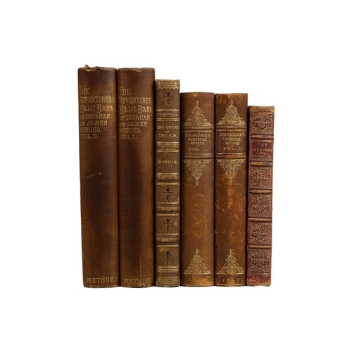 88 - (Bindings) Six works John Ruskin. 'The Queen of the Air: Being A Study of the Greek Myths of Cloud a... 