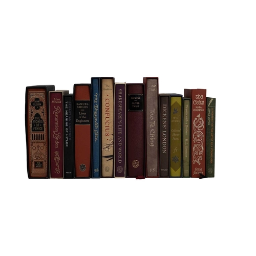 92 - (The Folio Society) Fourteen works Including Charles Dickens, John Ruskin, Samuel Smiles, Sebastian ... 