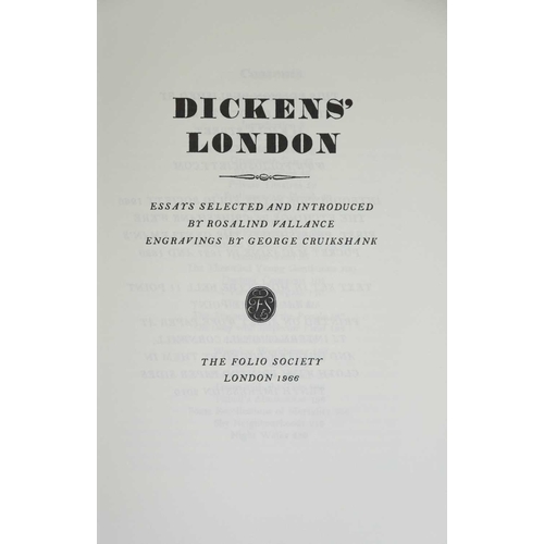 92 - (The Folio Society) Fourteen works Including Charles Dickens, John Ruskin, Samuel Smiles, Sebastian ... 