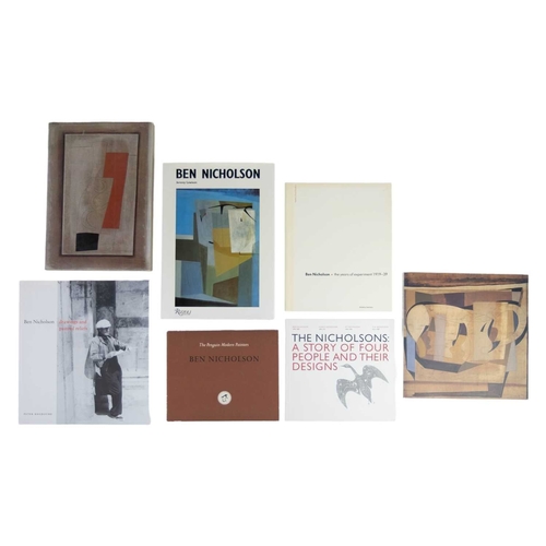 97 - (Ben Nicholson) Seven works Includes a first edition hard cover of Peter Khoroche, 'Ben Nicholson: D... 