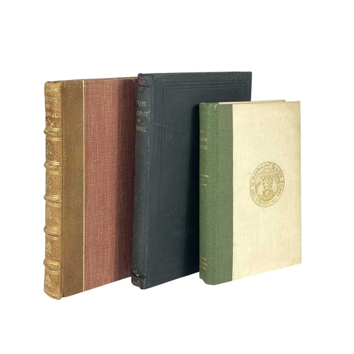 198 - (Cornwall) Twelve works N. Denholm-Young. 'Richard of Cornwall,' first edition, rebound in a contemp... 