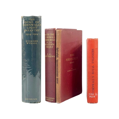 200 - (Cornwall Military) Four works Colonel H. W. Williams. 'Some Reminiscences (1838-1918),' presentatio... 