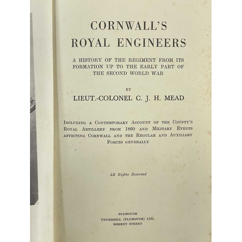 200 - (Cornwall Military) Four works Colonel H. W. Williams. 'Some Reminiscences (1838-1918),' presentatio... 