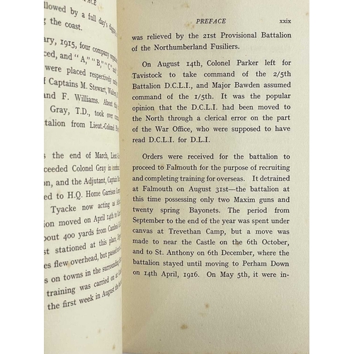 200 - (Cornwall Military) Four works Colonel H. W. Williams. 'Some Reminiscences (1838-1918),' presentatio... 