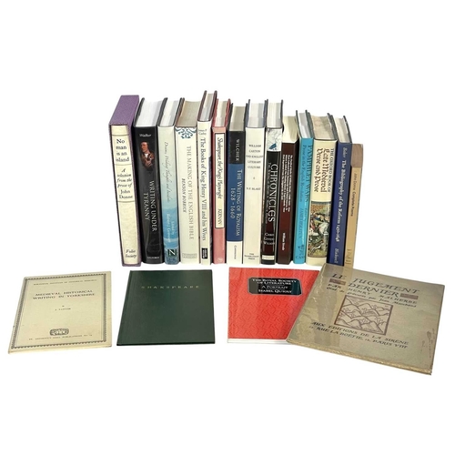 240 - (Book history) Eighteen works Includes Henry Malherbe, 'Le Jugement Dernier', La Sirène, Paris, Fren... 