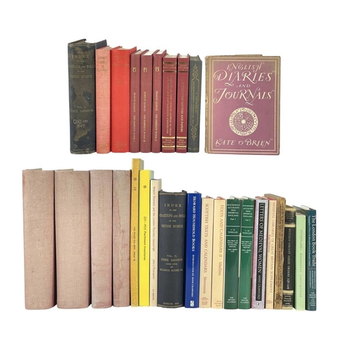 242 - (Art of the Book) Twenty-nine works Including four volumes of G. Averley et al, 'British Museums Gen... 