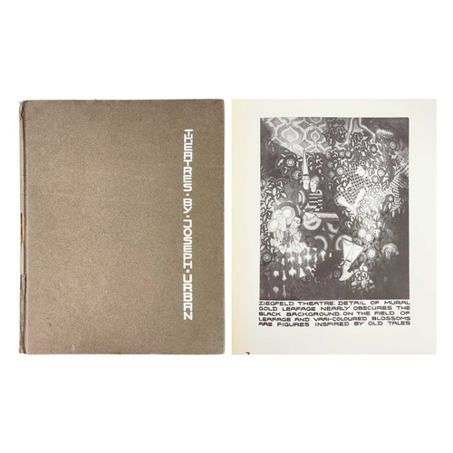 273 - (Signed Limited Edition) Joseph Urban Theatres 26/200, grey paper over boards with white embossed ti... 