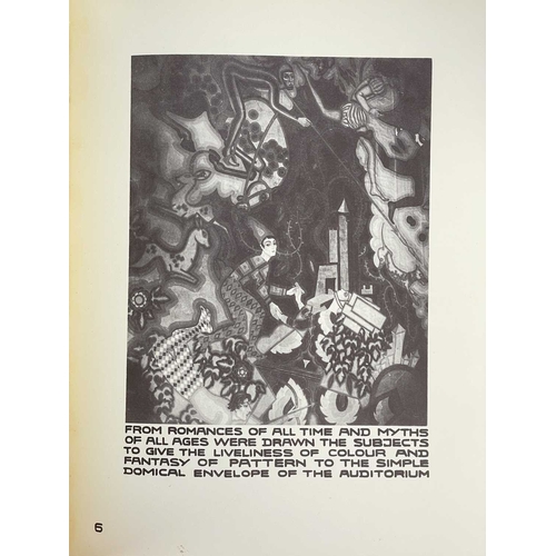 273 - (Signed Limited Edition) Joseph Urban Theatres 26/200, grey paper over boards with white embossed ti... 