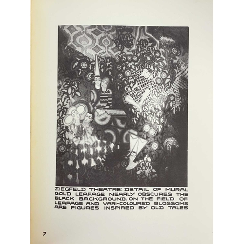 273 - (Signed Limited Edition) Joseph Urban Theatres 26/200, grey paper over boards with white embossed ti... 