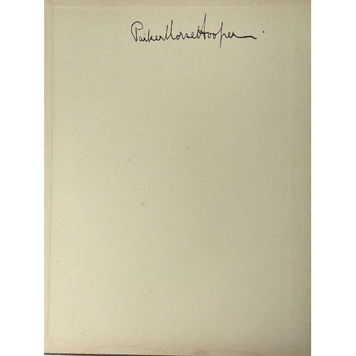 273 - (Signed Limited Edition) Joseph Urban Theatres 26/200, grey paper over boards with white embossed ti... 