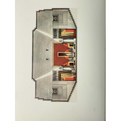 273 - (Signed Limited Edition) Joseph Urban Theatres 26/200, grey paper over boards with white embossed ti... 