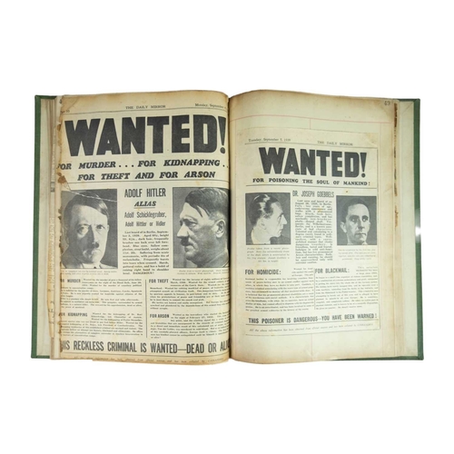 411 - Two mid 20th century Scrapbooks One being assembled whilst on tour with the Royal Navy, in 'Walker's... 