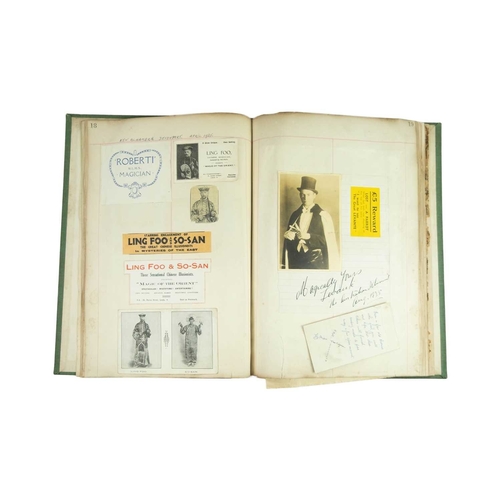 411 - Two mid 20th century Scrapbooks One being assembled whilst on tour with the Royal Navy, in 'Walker's... 