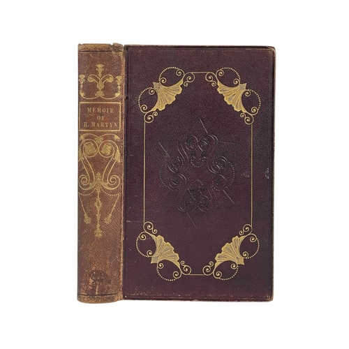 223 - John Sargent A Memoir of the Rev. Henry Martyn Fourteenth edition, small 8vo, contemporary full maro... 