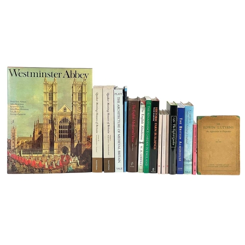 237 - (British Architecture) Seventeen works Including 'Sir Edwin Lutyens - An Appreciation in Perspective... 