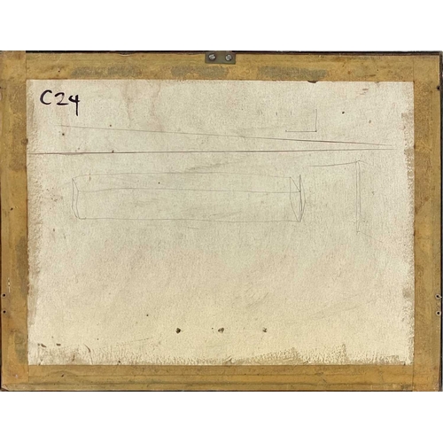 303 - (Cornwall) Leslie Caswell Illustrations. John Couch Adams - Astronomer. Painting on paper, framed an... 