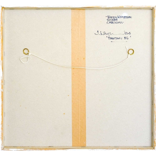 186 - § Terry WHYBROW (1932-2020) Painting 86 (1994) Oil on board, signed, inscribed and dated '94 to vers... 