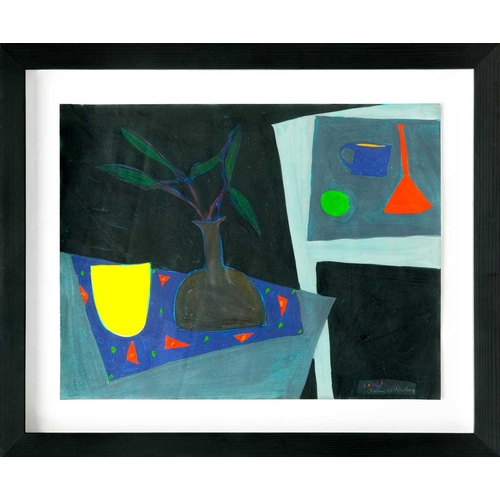 187 - § Jane O'MALLEY (1944-2023) Still Life (1987) Gouache on paper, signed and dated '87, 22 x 29cm, 32 ... 