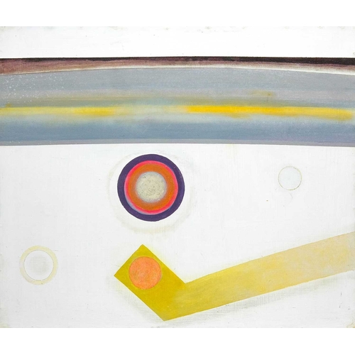 205 - § Paul FEILER (1918-2013) Lunatis I (1968) Oil on board, signed, inscribed and dated 1968 to verso, ... 