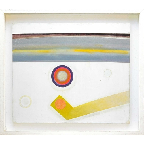 205 - § Paul FEILER (1918-2013) Lunatis I (1968) Oil on board, signed, inscribed and dated 1968 to verso, ... 