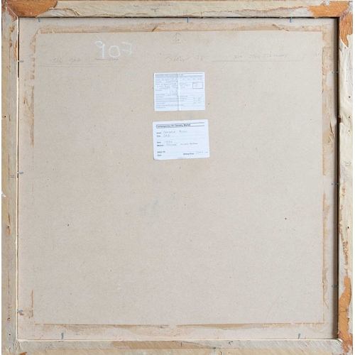207 - § Sandra BLOW(1925-2006) Grid (1998) Mixed media collage, signed and dated '98, further signed, insc... 