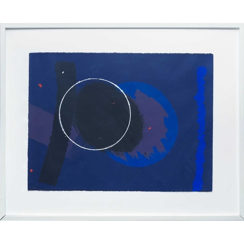 224 - § Wilhelmina BARNS-GRAHAM (1912-2004) White Circle Series III (2006) Screenprint, numbered 15/75, Gr... 