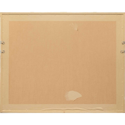 224 - § Wilhelmina BARNS-GRAHAM (1912-2004) White Circle Series III (2006) Screenprint, numbered 15/75, Gr... 