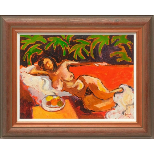 240 - § Christopher INSOLL (1966) The Freudian Princess meets Matisse (2003) Oil on board, signed and '03,... 