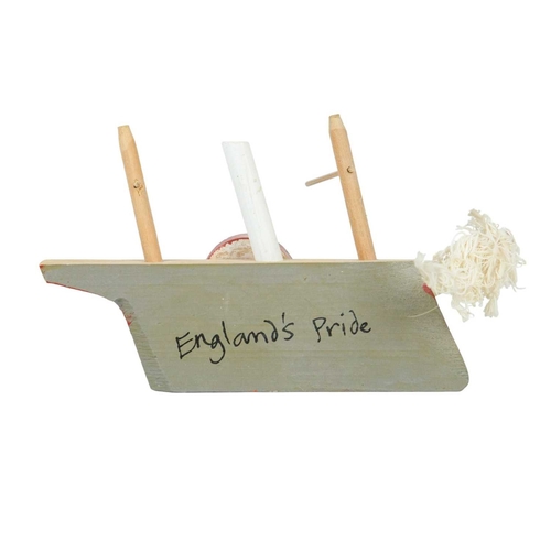 252 - § John MALTBY (1936-2020) 12345 Painted wooden construction, signed and dated '77 to verso, height 1... 