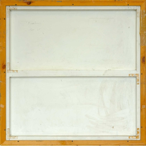 254 - § Sax IMPEY (1969) Rorschach (2005) Oil on panel, signed, inscribed and dated '05 to verso, 100 x 10... 
