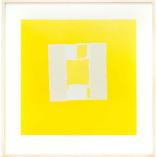 275 - § Sandra BLOW (1925-2006) Canvas on Chrome Screenprint, signed and inscribed, numbered 52/125, image... 