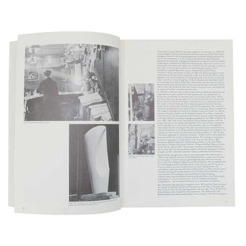 700 - § Denis Mitchell - the 1992 publication produced to accompany the exhibition held at the Penwith Gal... 