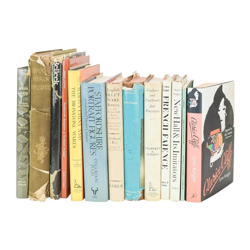 226 - Books on ceramics, glass, furniture and needlework. 'Staffordshire Portrait Figures including the De... 
