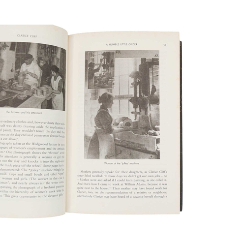 226 - Books on ceramics, glass, furniture and needlework. 'Staffordshire Portrait Figures including the De... 