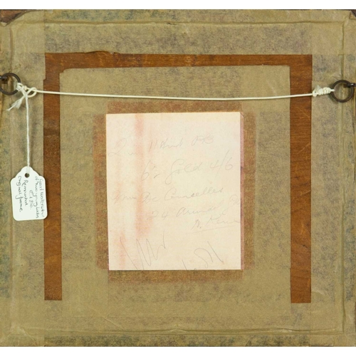 725 - English School, circa 1810. A Regency period portrait of two young ladies, pencil and coloured washe... 