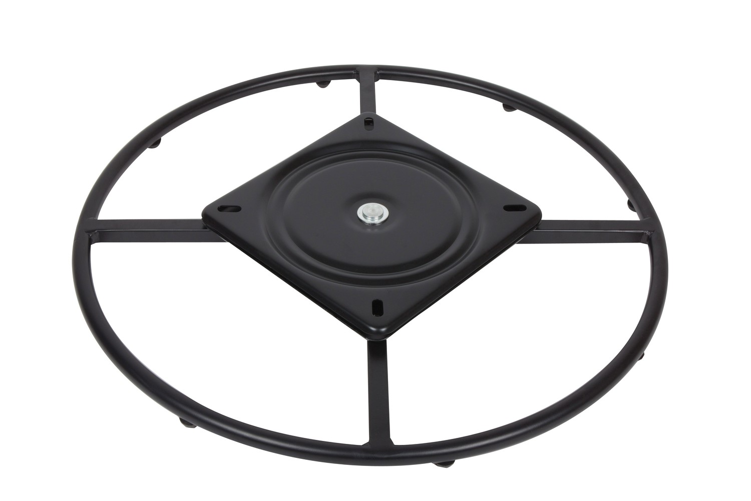 20 SWIVEL BASES RING COMPLETE WITH SWIVEL PLATE. STEEL CONSTRUCTION AT