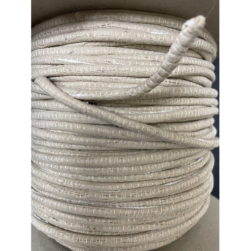 46 - 6 ROLLS OF PAPER PIPING CORD.
APPROX 1500M OF CORD.

STARTING BID £5 PER ROLL.