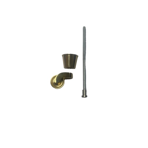 75 - 175 BRASS ROUND SOCKET CASTORS 1 1/4