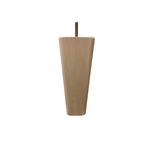 74 - 80 SQUARE TAPERED LEG IN RAW BEECH, 195MM H, 78MM W, 20MM PROTRUSION M8 FIX (2 BOXES)

STARTING BID ... 